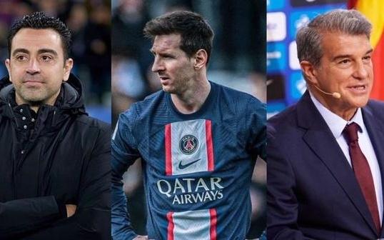 哈维爆猛料：梅西23年已定回归巴萨，拉波尔塔怕被夺权搅黄了