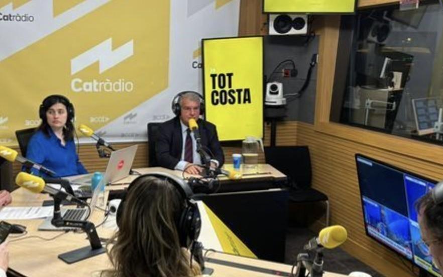 拉波尔塔：不明白哈维为何把梅西扯进来，俱乐部利益高于传奇