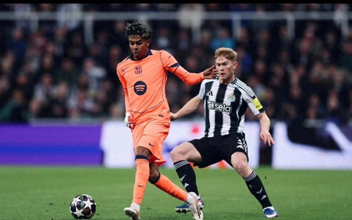 亚马尔读秒扳平！欧冠今晨焦点战：巴萨苦战90分钟，11纽卡斯尔