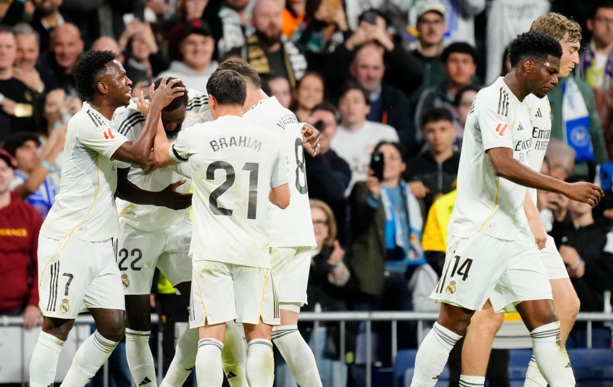 西甲争冠格局大乱：前2只差1分，皇马狂轰4球：豪取3连胜