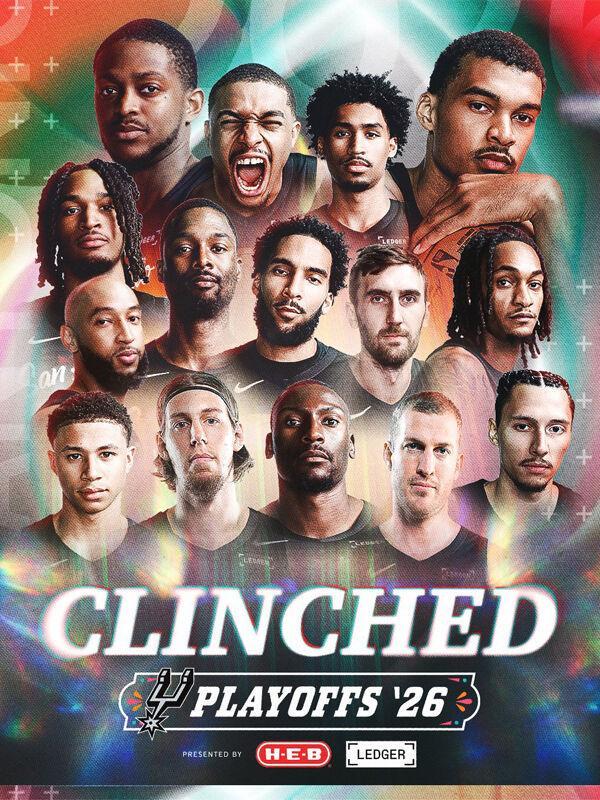 提前12场锁定！马刺时隔7年重返季后赛