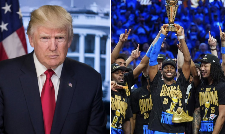 雷霆官方：不会按照惯例前往白宫访问时间安排问题导致未能成行