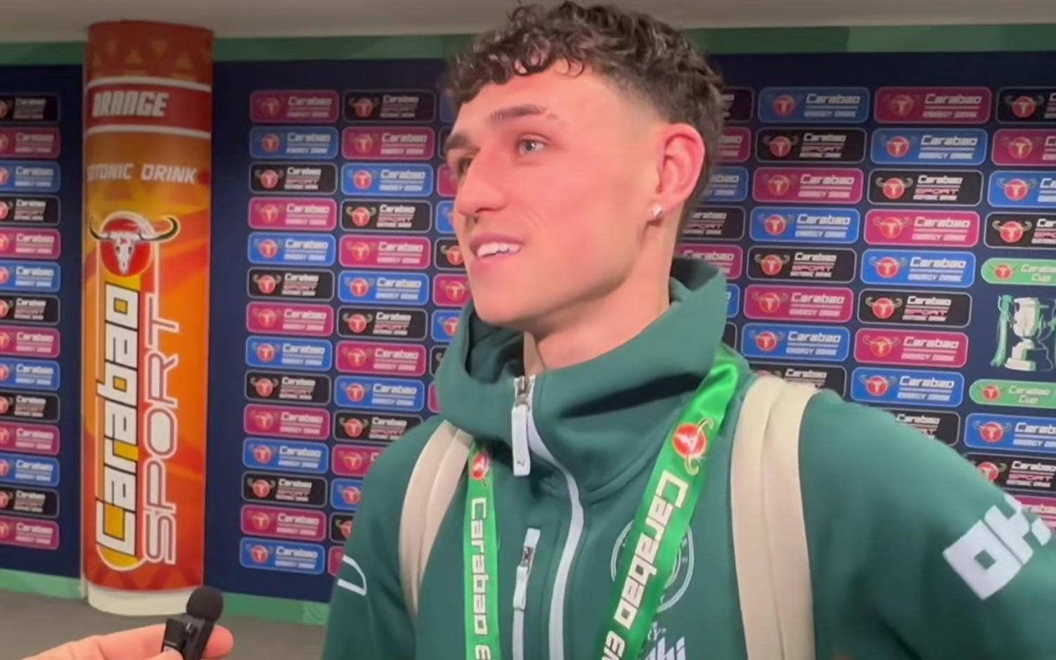 福登谈状态起伏：这是足球的常态，希望尽快回到赛季初的状态