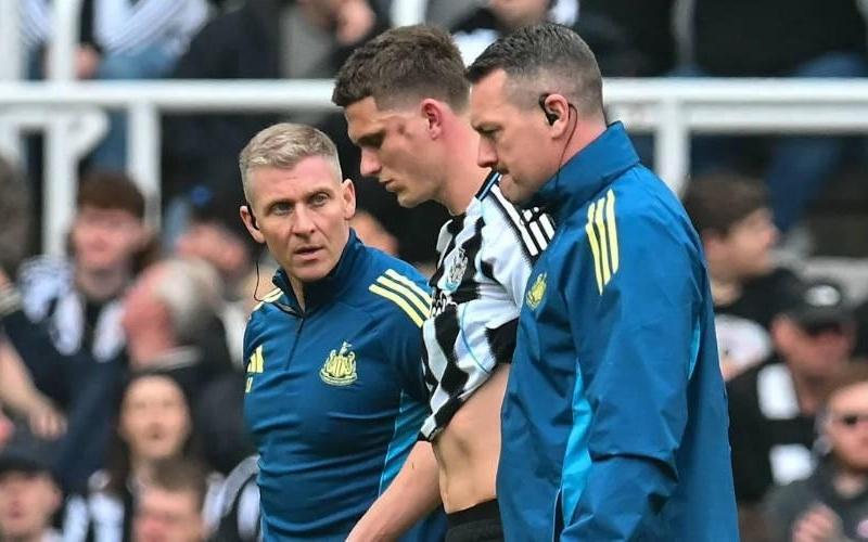 纽卡官方：博特曼接受面部骨折手术，愿他赛季末几周内能复出