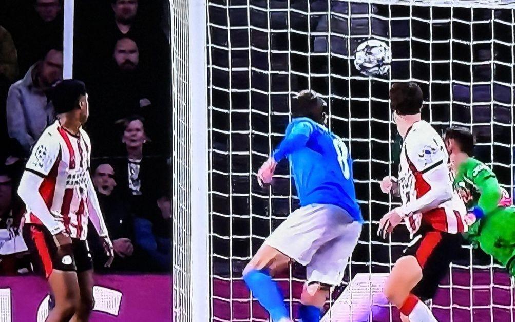 上赛季至今麦克托米奈各项赛事5次头球破门，同期意甲中场第1