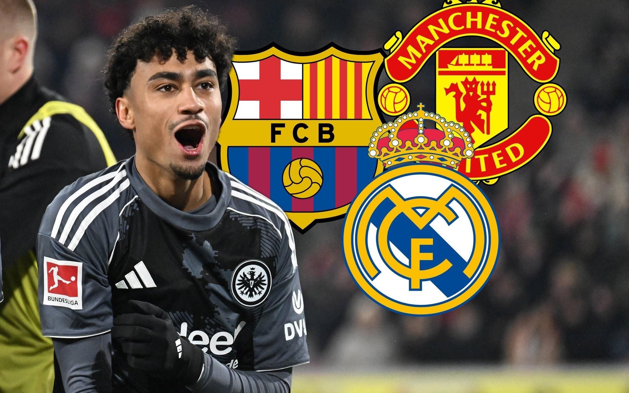 德天空：皇马有意法鹰后卫布朗，近期已派球探考察球员