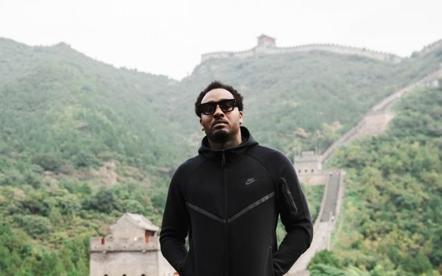 感受中华文明魅力！约翰沃尔晒组照打卡中国万里长城！