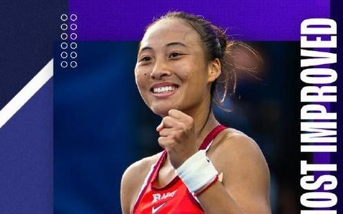 郑钦文再次当选WTA最受欢迎单打球员