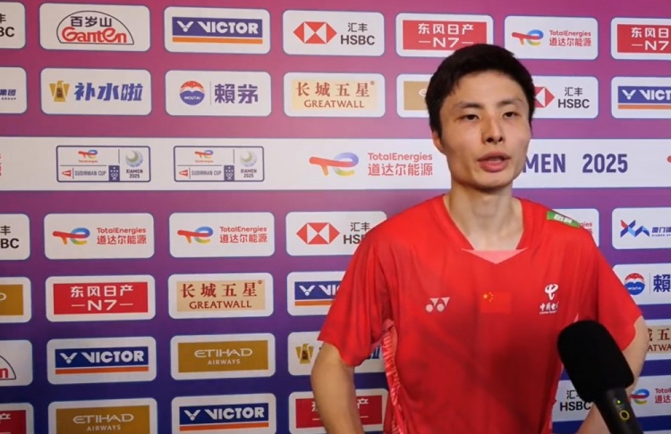 石宇奇：自己体能储备有点问题，但是能赢下来感觉非常开心
