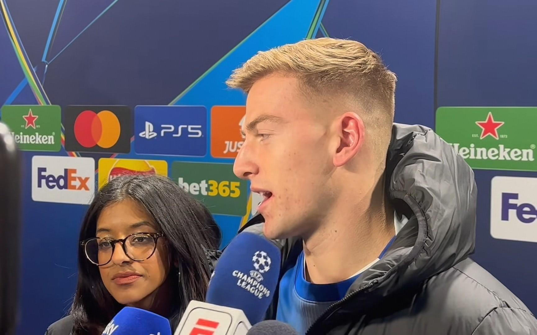 现在为切尔西进球是一种解脱吗德拉普：100%是