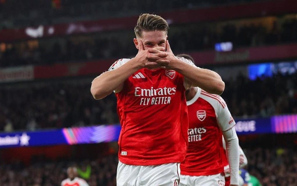 热闻13分钟连进4球，阿森纳40马竞欧冠三连胜！哲凯赖什双响