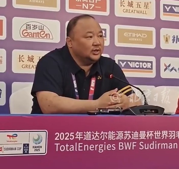 张军：国羽的新老交替情况非常理想，大
