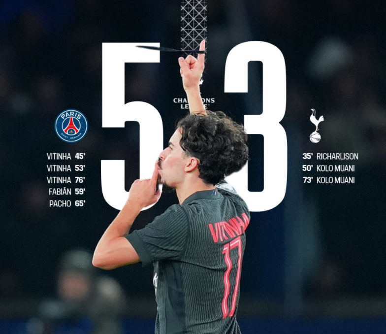 从12到53！欧冠上演神剧情，超级中场戴