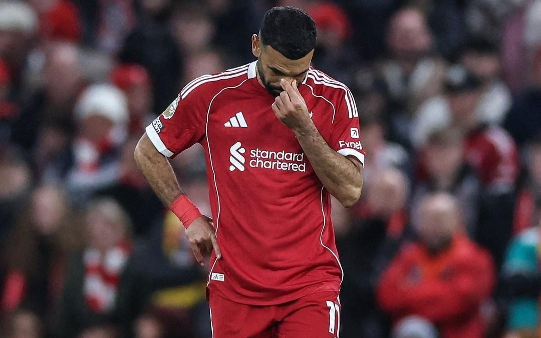 萨拉赫替补斯洛特：赛程十分密集，萨拉赫一直是俱乐部核心