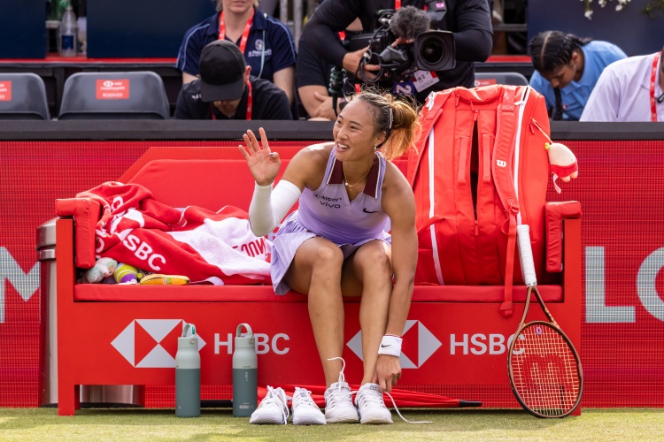 退出WTA500柏林赛后，郑钦文确定无缘以四号种子的身份出战温网