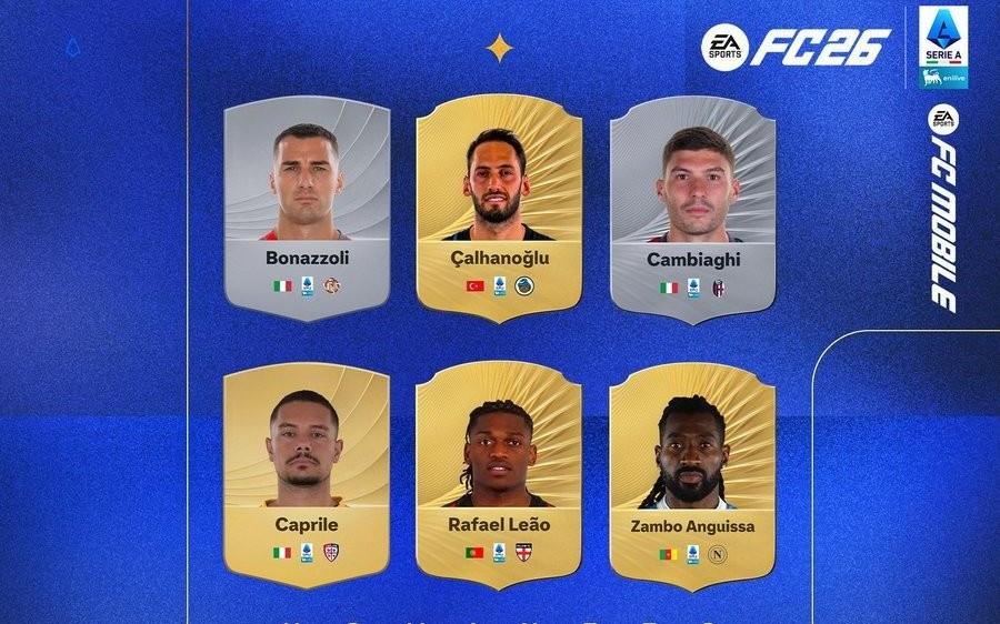 意甲10月最佳球员候选：恰尔汗奥卢、