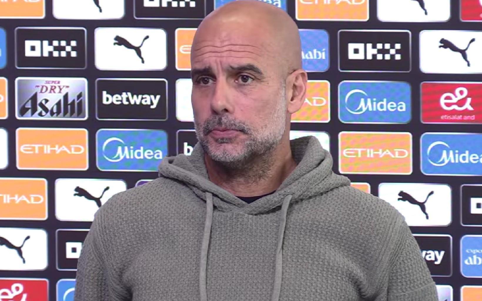 瓜迪奥拉：胡桑诺夫明天可上场踢几分钟罗德里还没完全恢复