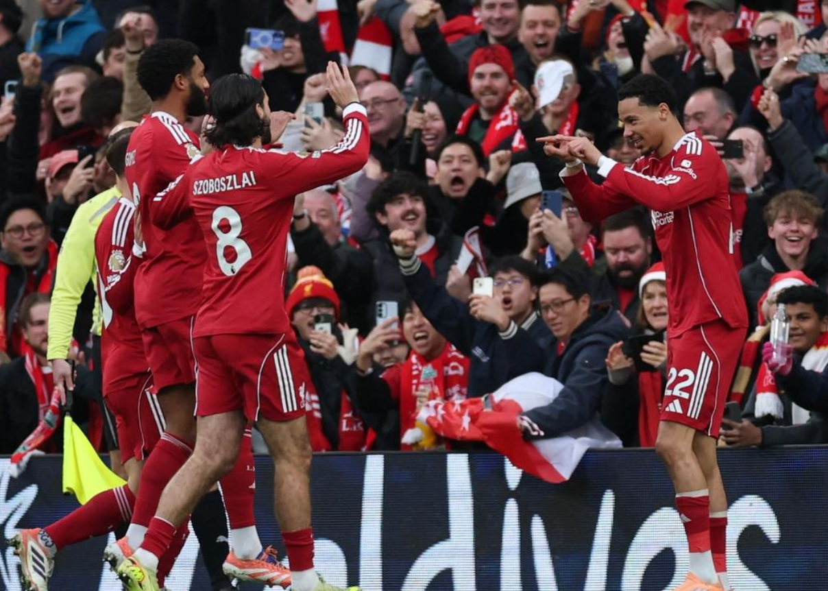 萨拉赫创造英超历史，利物浦最强前锋