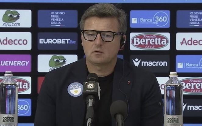 乌迪内斯主帅：13的结果让我很不满意