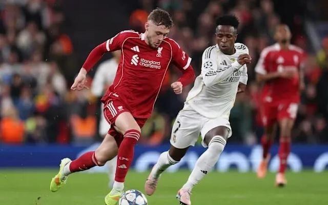 专干皇马！利物浦22岁后卫闪耀欧冠赛后当选队内最佳