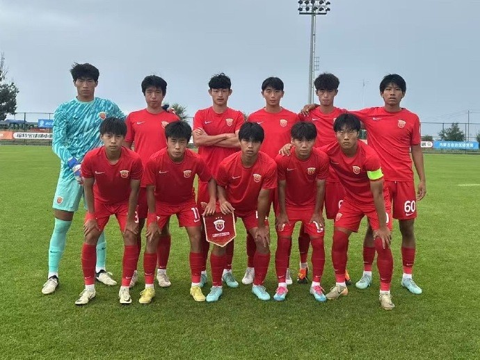 第四届中青赛排位赛上海海港U19队10辽宁铁人U19队