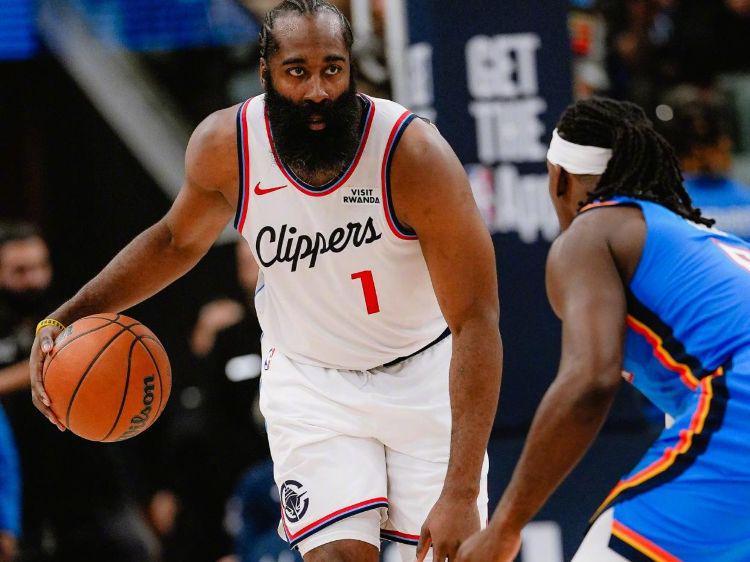 哈登25+6创NBA历史第2神迹，快船完败