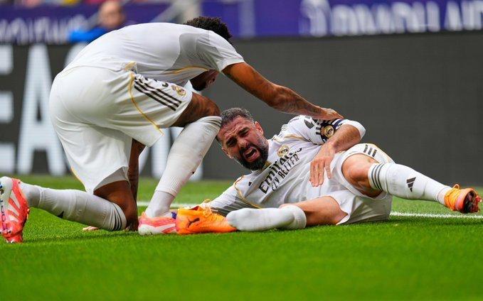 皇马官方：卡瓦哈尔右腿比目鱼肌受伤，据悉伤缺4周