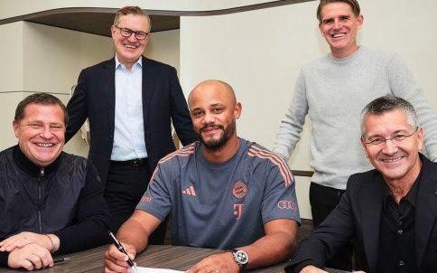 官方：拜仁与孔帕尼续约至2029年