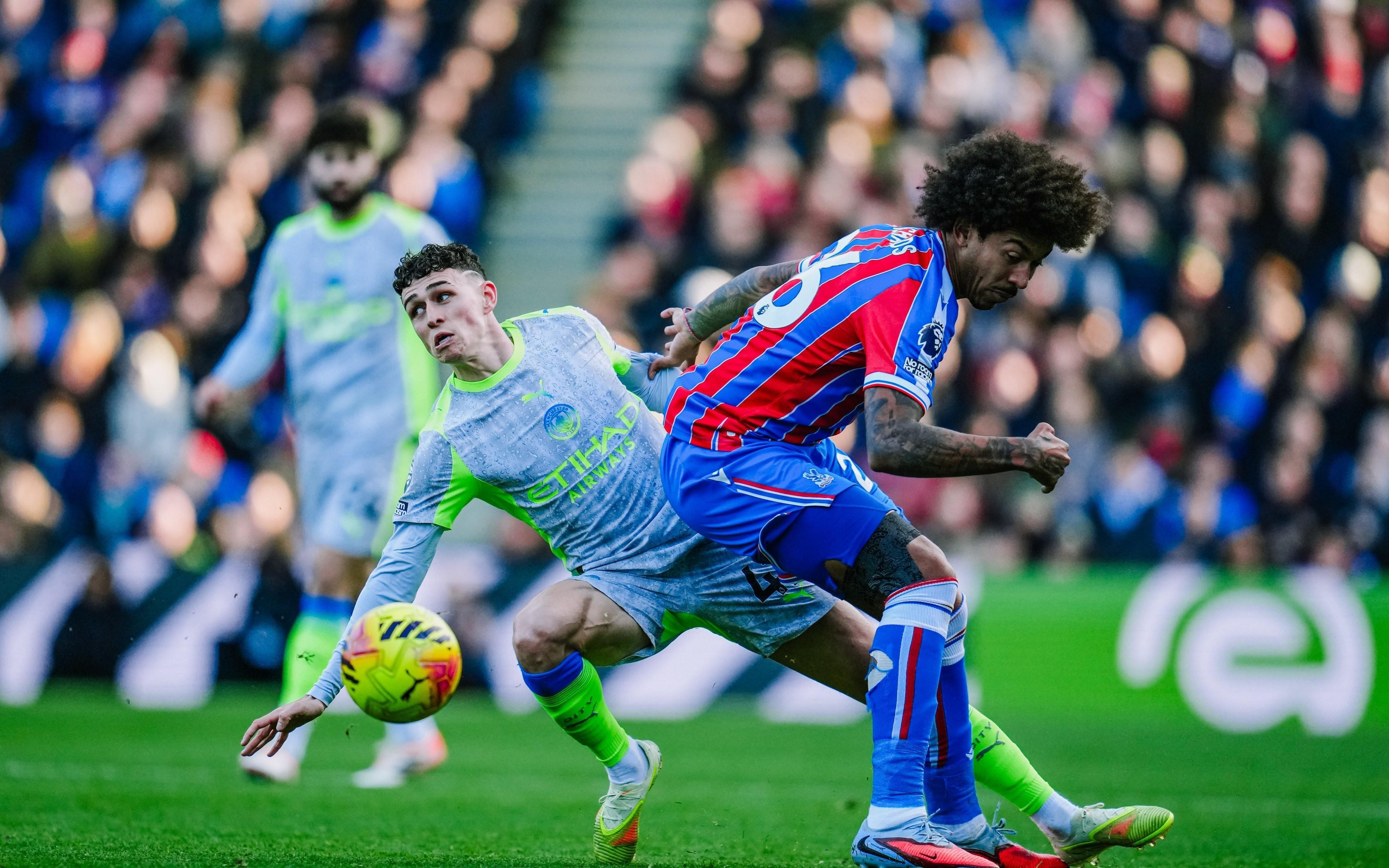 曼城本场英超前25分钟0射门，为2024年12月对利物浦以来首次