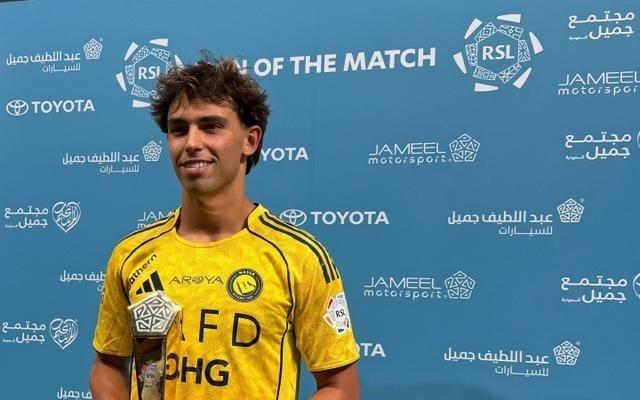 找对平台了！菲利克斯沙特联3轮5球，追平个人英超28场进球数纪录