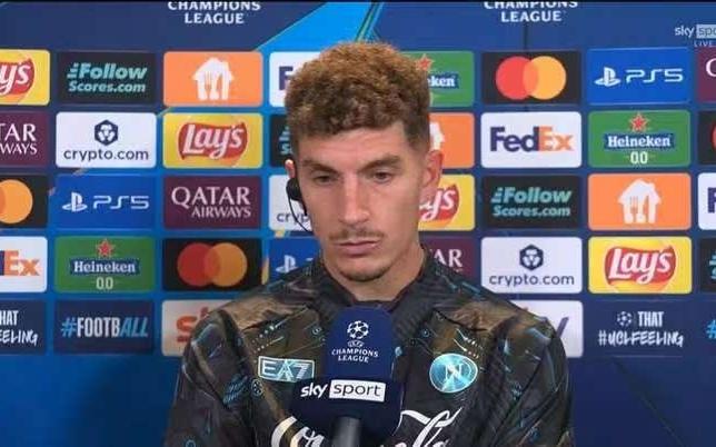 迪洛伦佐：那不勒斯今晚的表现很丢人，我们必须尽快振作起来