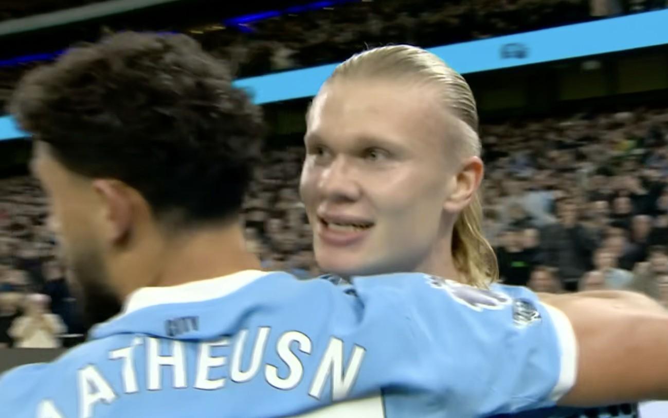 哈兰德英超赛季前11轮14球，历史同期仅次于2223赛季的自己