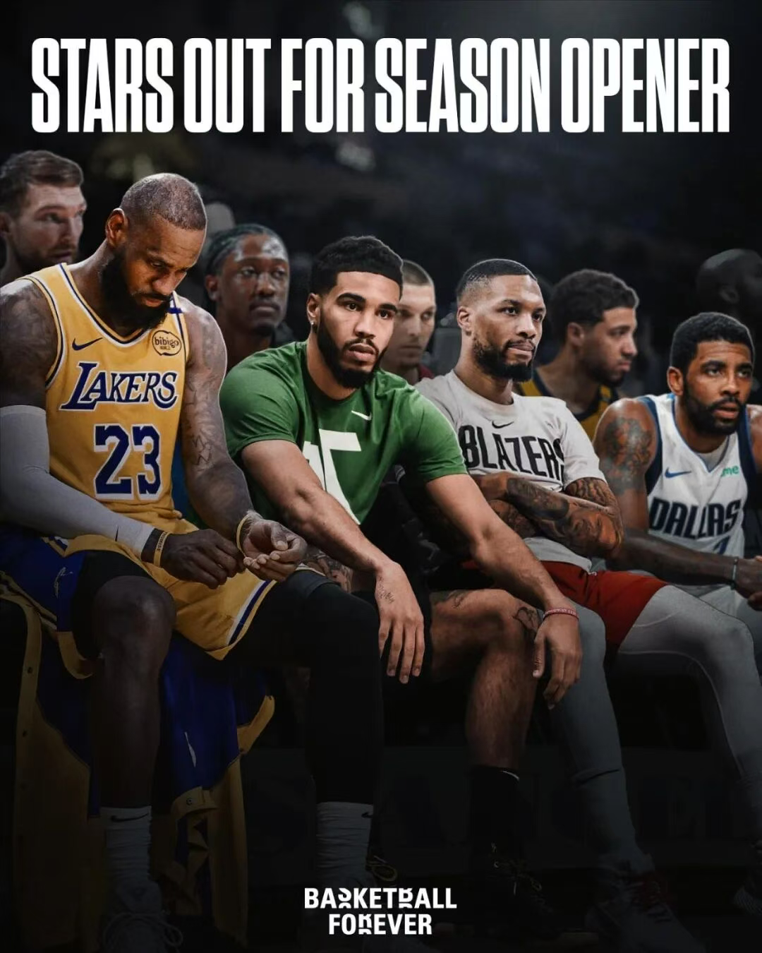 伤病潮！31人伤停+3人赛季报销，众球星