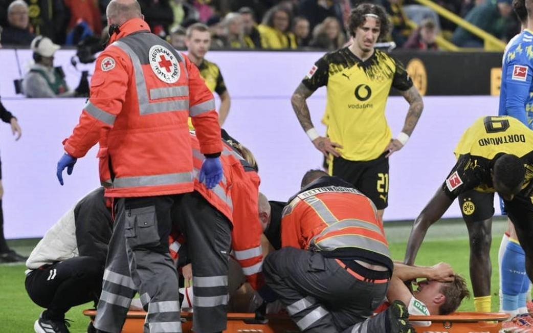 德媒：对阵多特时受伤的科隆球员许伯斯本赛季极有可能报销