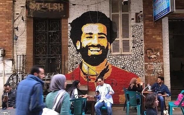 萨拉赫非洲杯使用定制护腿板，含有埃