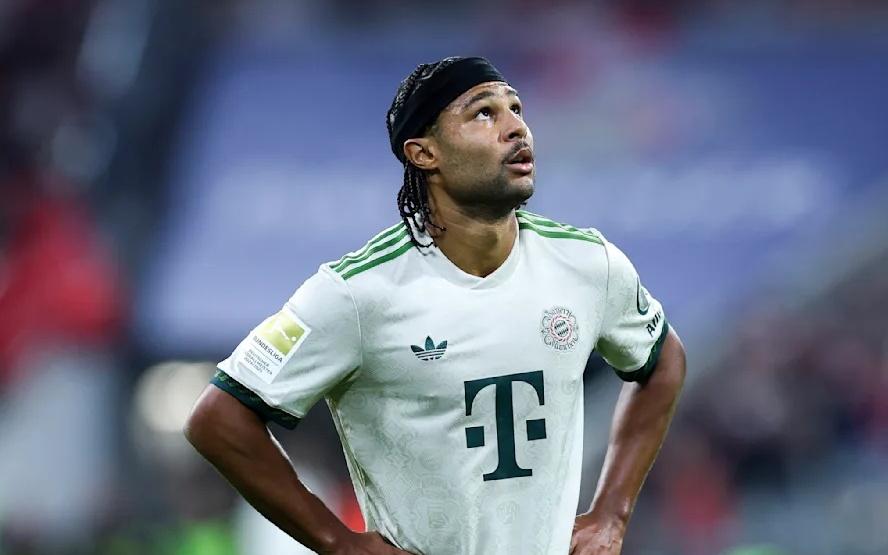 德媒:格纳布里伤情不严重,对阵布鲁日的欧冠比赛他将复出