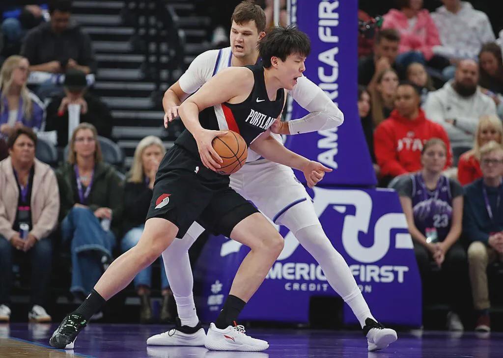 季前赛就打哭了，杨瀚森常规赛6+3有