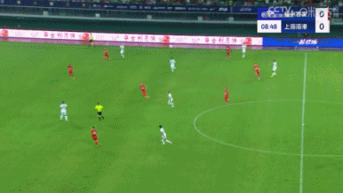 VAR长时间介入判点！加布里埃尔造点亲自主罚命中，海港10梅州