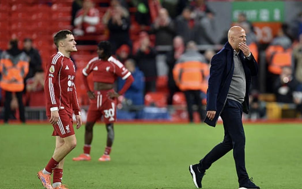 斯洛特：我们创造的进球机会足够球员们尽了全力但结果不好