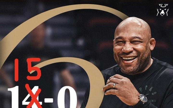 不败神话仍在延续，雄鹿助教哈姆在NB