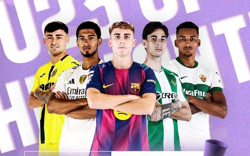 西甲11月最佳U23球员候选：贝林厄姆