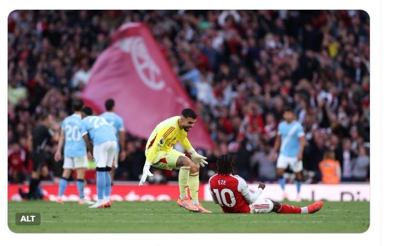 坚持得到了回报！阿森纳官推：我们战斗到了最后一刻