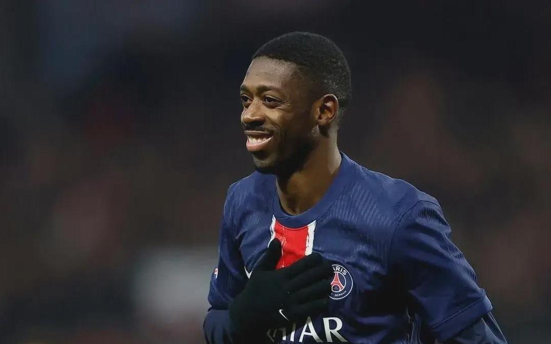 28岁斩欧冠+金球+足球先生！登贝莱创