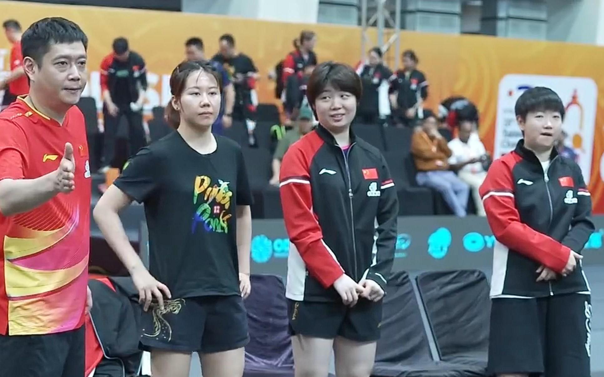 乒乓球亚锦赛女团：中国队30战胜韩国