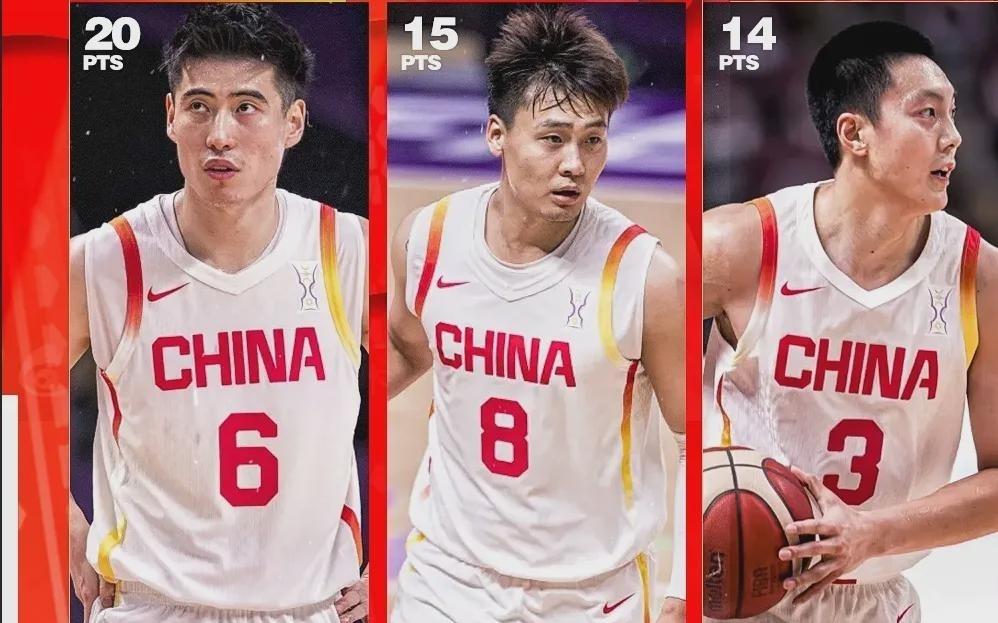 中国男篮晋级8强！2人表现满分！3人最差，郭帅培养出NBA级后卫