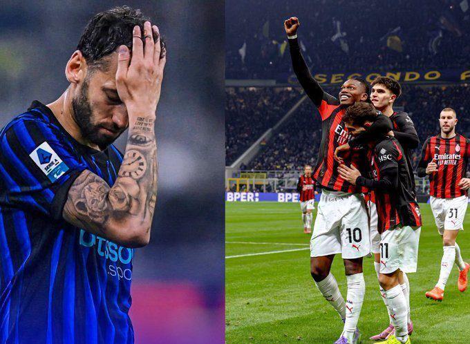 失望！近6场米兰德比蓝黑军团一胜难