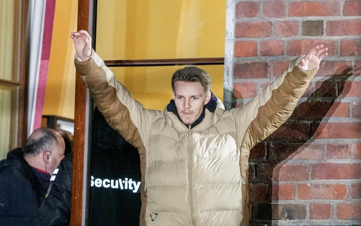 厄德高：挪威队始终奋力拼搏，现在终于得到应得的回报