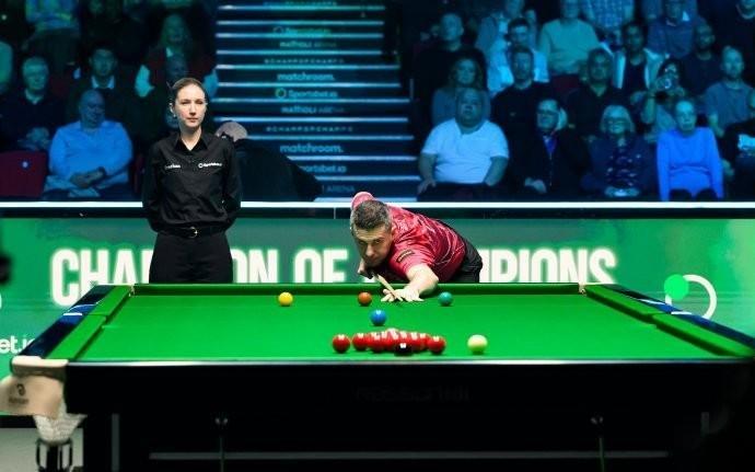 斯诺克冠中冠：塞尔比65险胜马克威廉姆斯，晋级半决赛