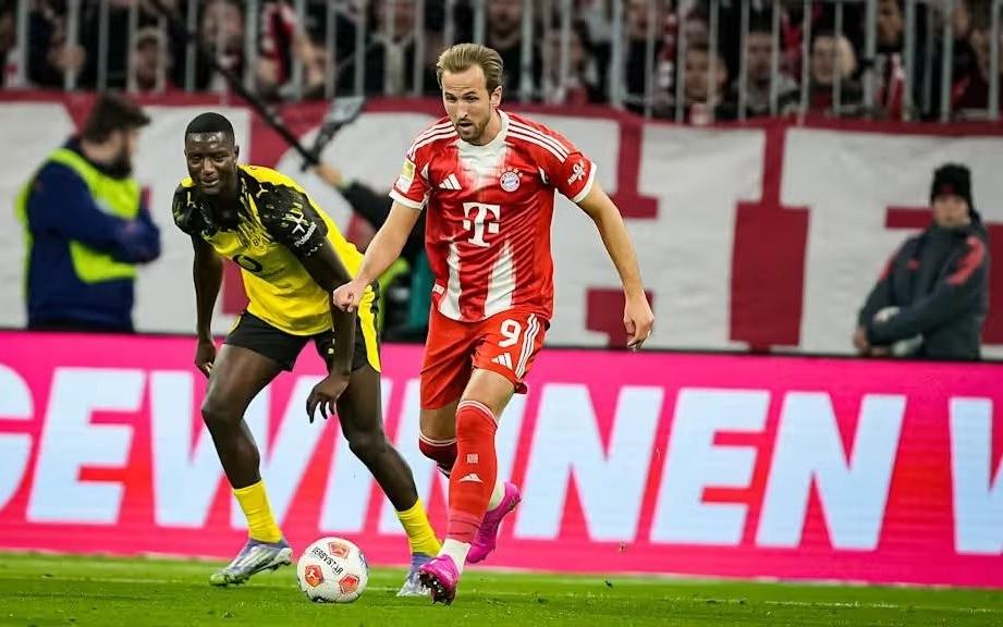 凯恩连续5场德甲破门平个人纪录，他