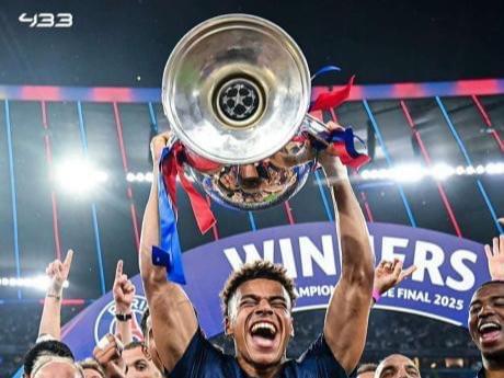 金童到巨星欧冠冠军是起点，疲劳比赛是隐患，巴黎新人两手抓